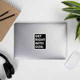 Get Right Stickers (Black)