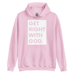 Get Right Hoodie (White Design)