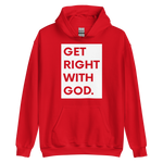 Get Right Hoodie (White Design)